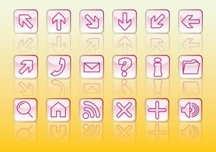 symboles de Web