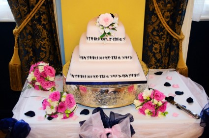 結婚式のケーキ