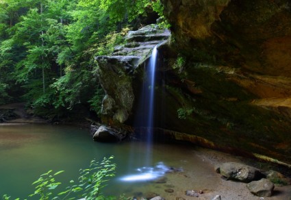 cascade de chutes d'eau de Virginie-occidentale