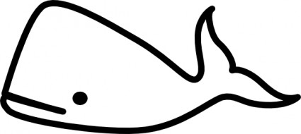 クジラのクリップアート
