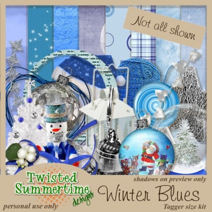 White Christmas Series Of Collage