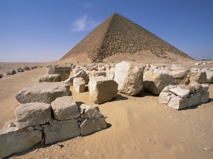 weiße Pyramide-Tapete-Ägypten-Welt