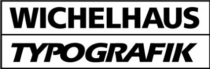 wichelhaus typografik 로고