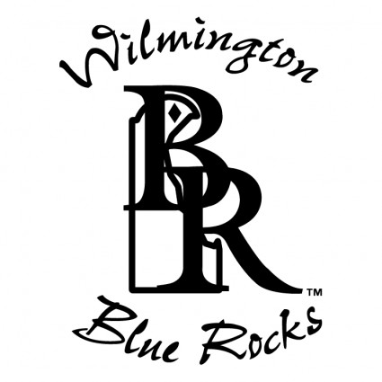 roches de Wilmington bleu