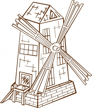 molino de viento clip art