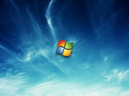 Windows computadores do papel de parede windows vista do céu