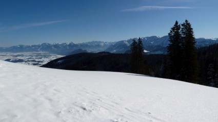 зимой Альпийская заостренными allg