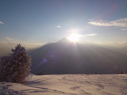 Winter-Winterpanoram alpine