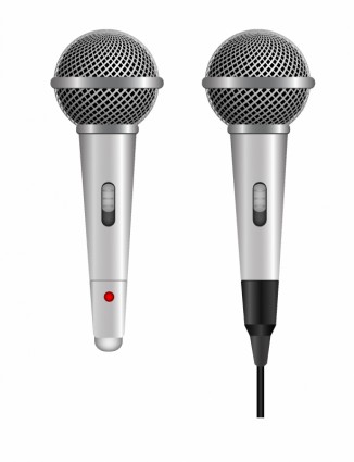 kawat dan wireless mikrofon Vokal