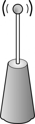clip art de transmisor inalámbrico antena