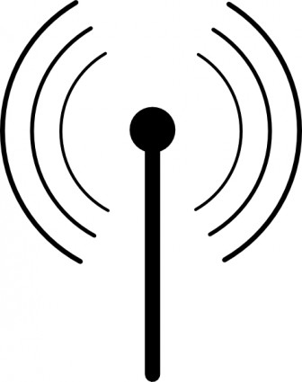 image clipart symbole wifi sans fil