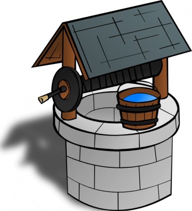 Wishing well clipart