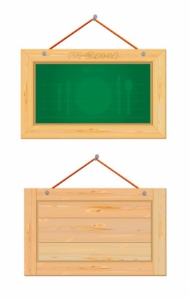 drewniane deski wektor