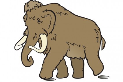 mammoth berbulu