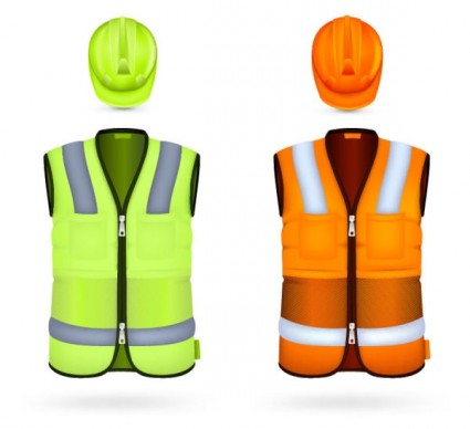 Work Clothing Templates Vector