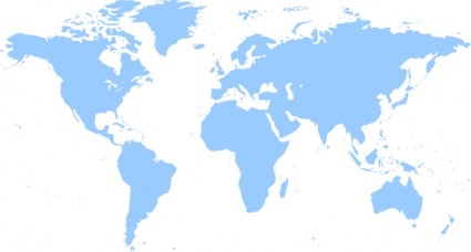 prediseñadas mapa de mundo