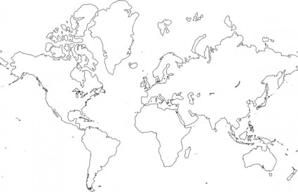 dunia peta clip art