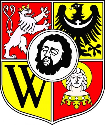 clipart de brasão de armas de Wroclaw