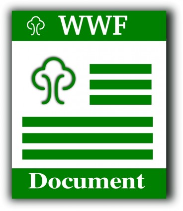 icono de formato de WWF