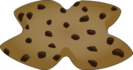 x 形のクッキー