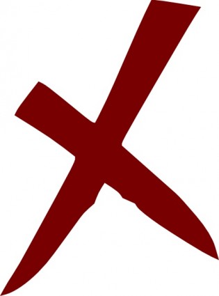 X falsche kein Kreuz ClipArt