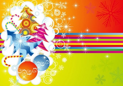 Ilustración de vector de tarjetas de Navidad