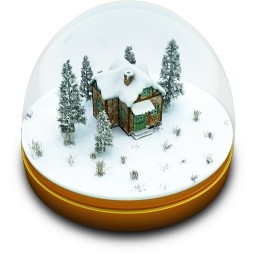 globe de neige de Noël
