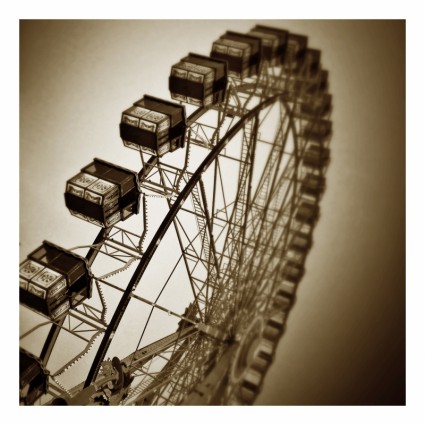 tahun pasar ferris wheel langit