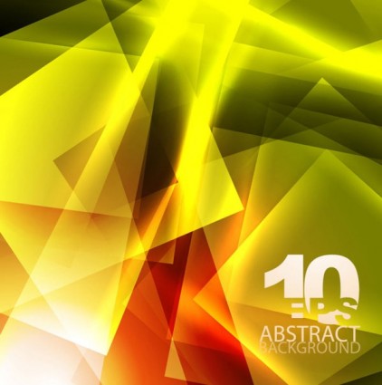 Yellow Dynamic Background Vector