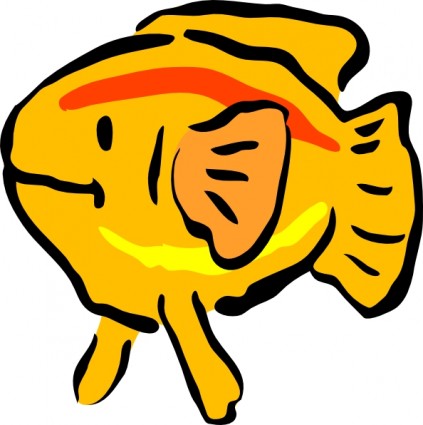 ikan kuning clip art
