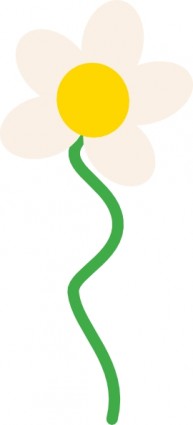 clip art de flor amarilla