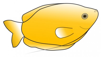 Gelber Fadenfisch