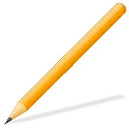желтый карандаш