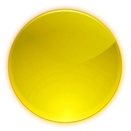Yellow Round Button