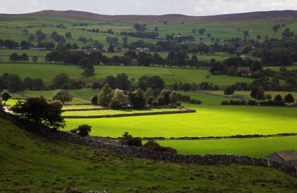 campagne d'Yorkshire dales