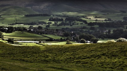 Park Narodowy Yorkshire dales krajobraz