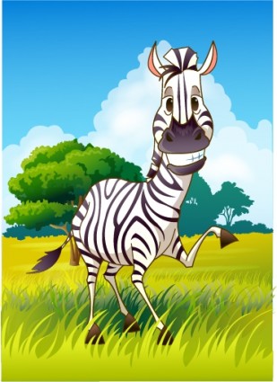 Zebra-Vektor