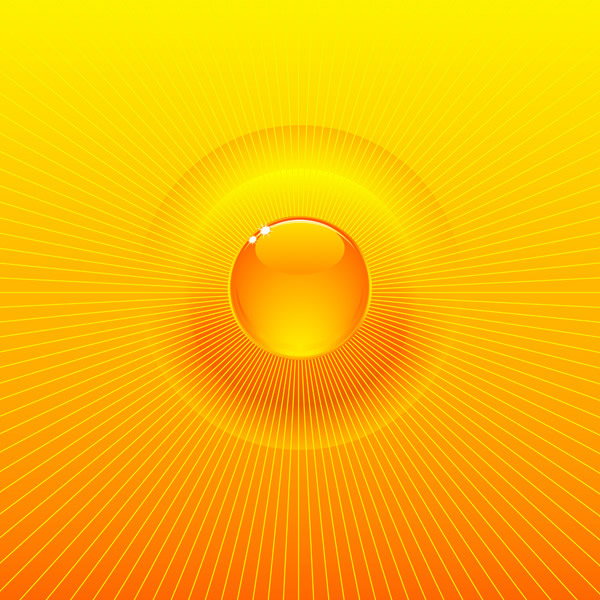 Beautiful Orange Background-vector Background-free Vector Free Download