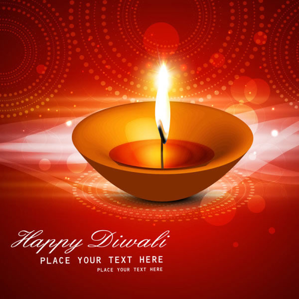 Diwali Celebration-vector Background-free Vector Free Download