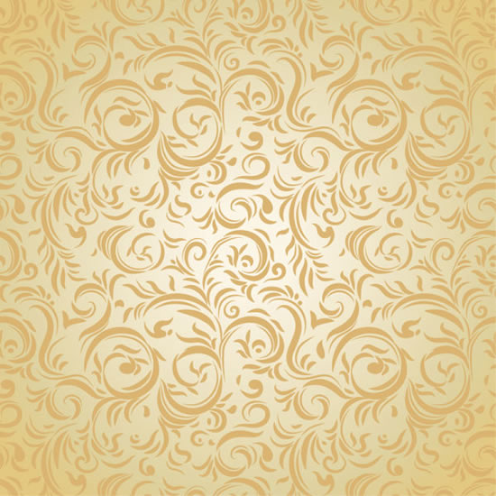 Gold Pattern Background-vector Background-free Vector Free Download