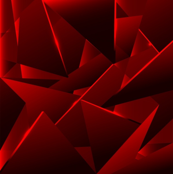 Abstract Background Dark Red 3d Geometric Decor-vector Abstract-free Vector  Free Download