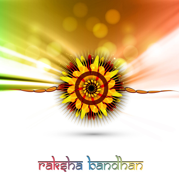Beautiful Festival Raksha Bandhan Background Vector-vector Background-free  Vector Free Download