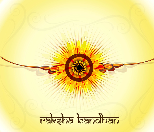 Beautiful Festival Raksha Bandhan Background Vector-vector Background-free  Vector Free Download