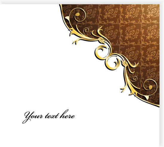 100+ Background Bunga Gold - MyWeb