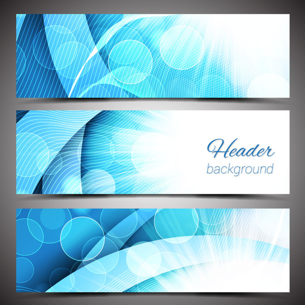 Header Vector With Bright And Bokeh Background-vector Background-free  Vector Free Download