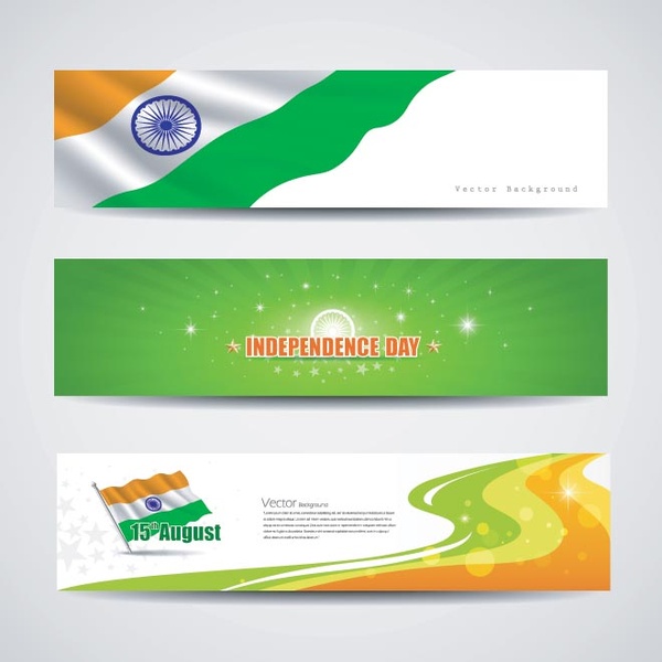 India Independence Day Website Banner Design Vector Template-vector  Banner-free Vector Free Download