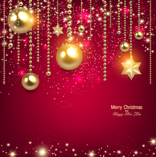 Shiny14 New Year And Christmas Backgrounds-vector Christmas-free Vector  Free Download