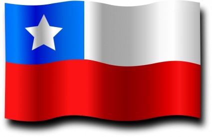 智利国旗图案图片